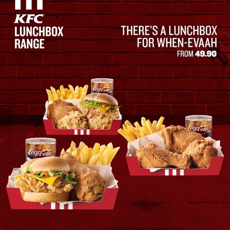 kfc menu south africa menu